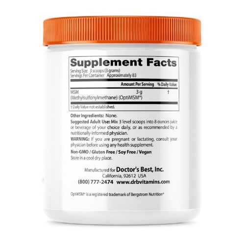 Msm Powder - Methylsulfonylmethane - 250g