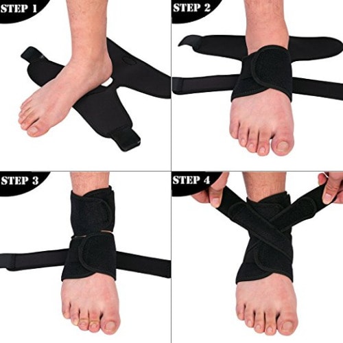 Ankle Support with Breathable Neoprene Sleeve