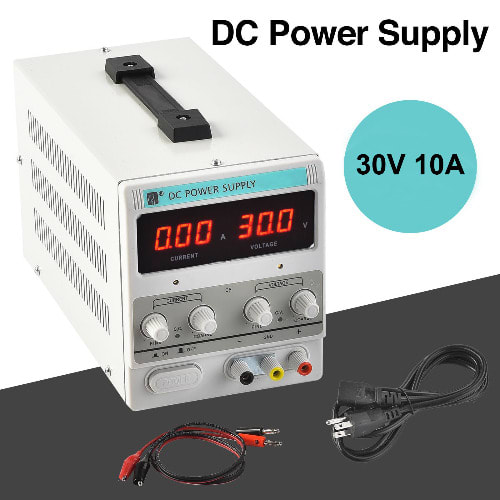 Dc Power Supply For Lab 30v 10a Adjustment Digital Regulated Dc Power Supply