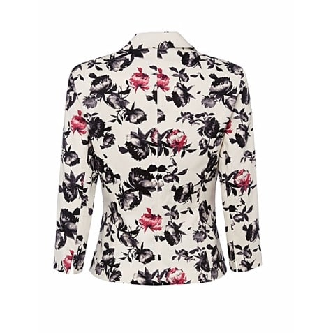 Floral Designer Skirt Suit