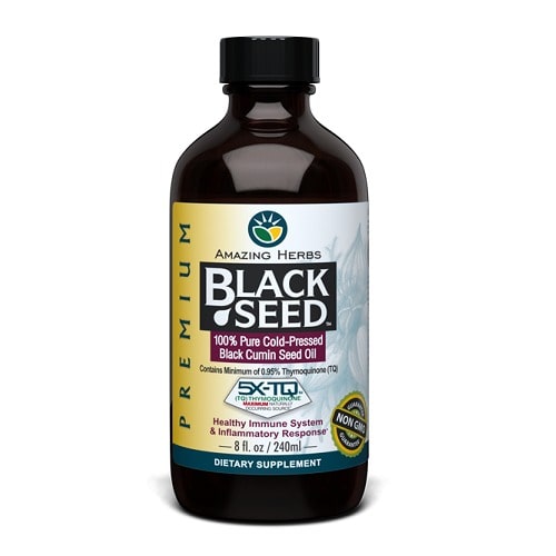 Amazing Herbs Premium Black Seed Oil - 8oz
