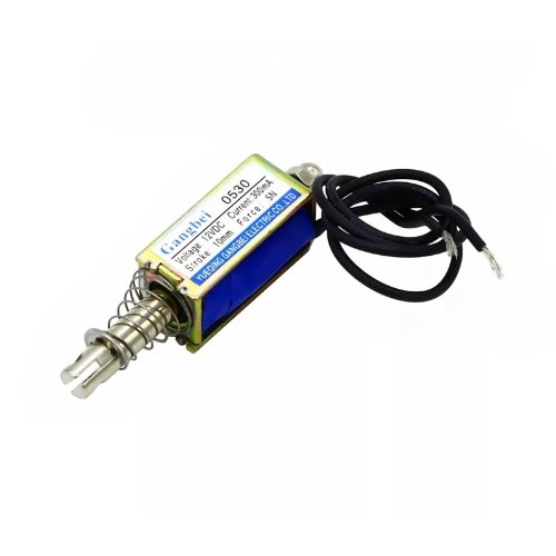 12V 5N Solenoid Push/Pull Open Frame Electromagnet Stroke