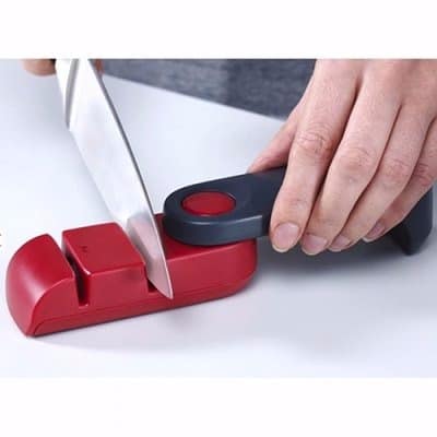 Knife Sharpener - Red