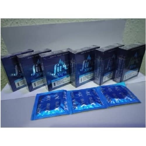Fire Xtra Supper - Dotted Flavored Extra Time Lubricant - 6pcs