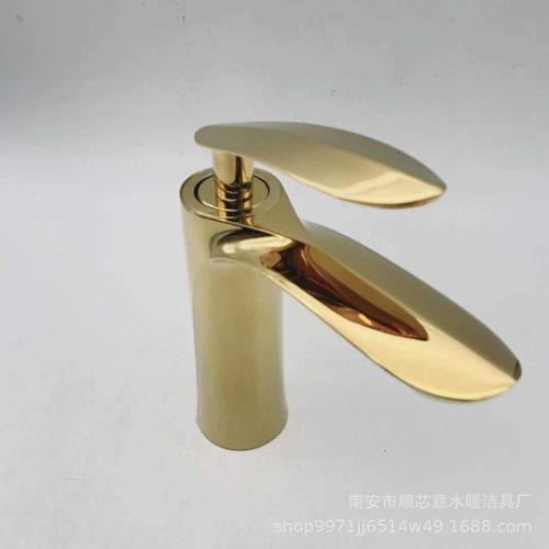 Antirust Basin Mixer Tap - Gold