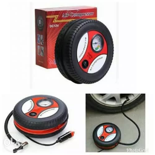 Portable Auto Car Pump Tyre Inflator And Air Compressor
