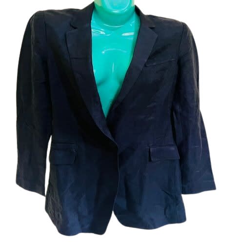 Long Sleeved Blazer - Black