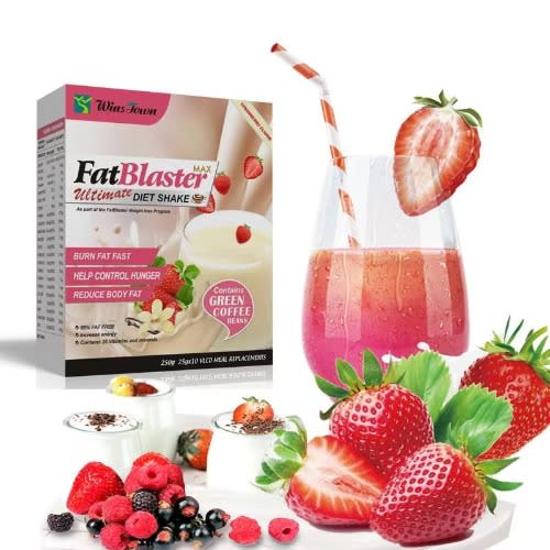 Fatblaster Ultimate Diet Shake - Strawberry Flavour - 250g