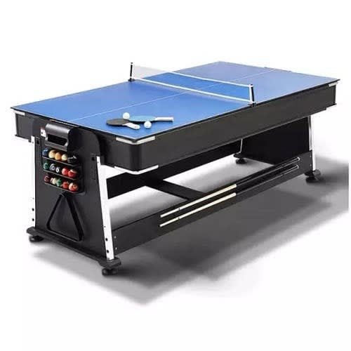4 In 1 Combo Pool Table - Tennis Table - Air Hockey - Dining Table - 7 Feet