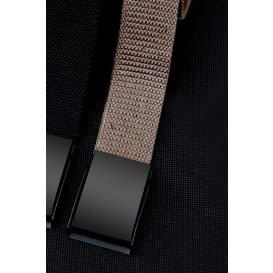 Alloy Steel Buckle Canvas Belts - Brown