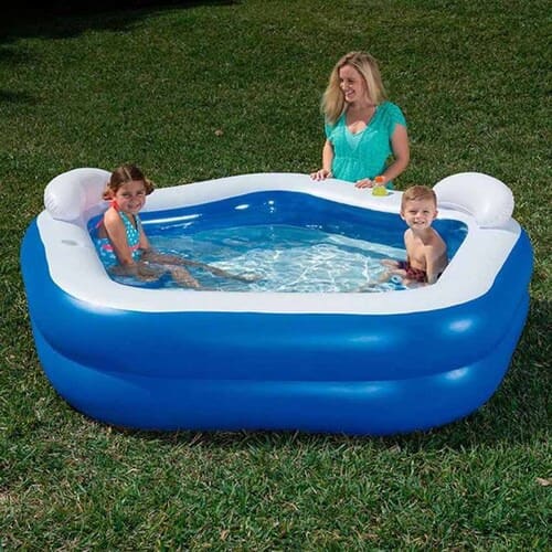 Family Fun Pool - Interactive Padding Inflatable Pool - 575L