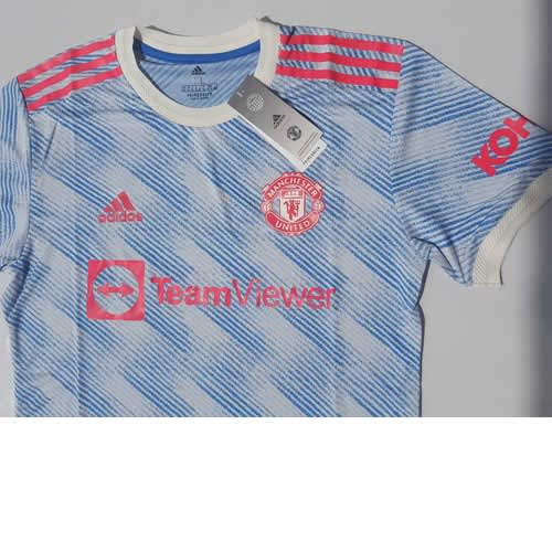 Men's Official Manchester United Away Jersey Players Version