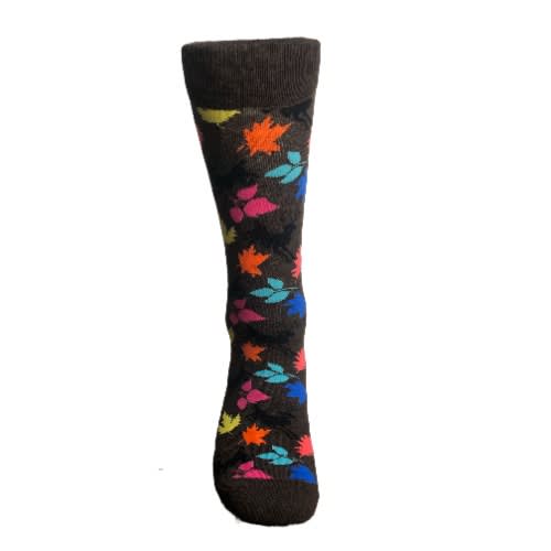 Pair Of Revicena Mocha Multicoloured Socks