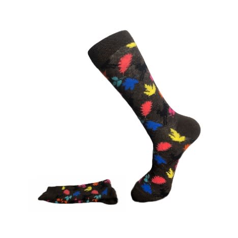 Pair Of Revicena Mocha Multicoloured Socks
