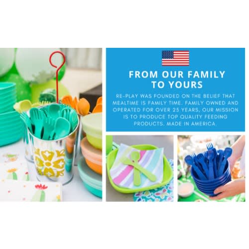 Re-play Kids Spoons & Forks - 8 Pieces