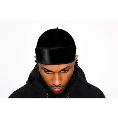 Men's Velvet Durag - Black