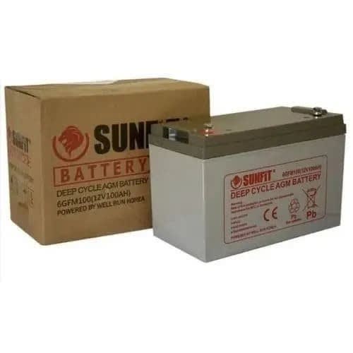 Solar Inverter Battery - 100ah 12v