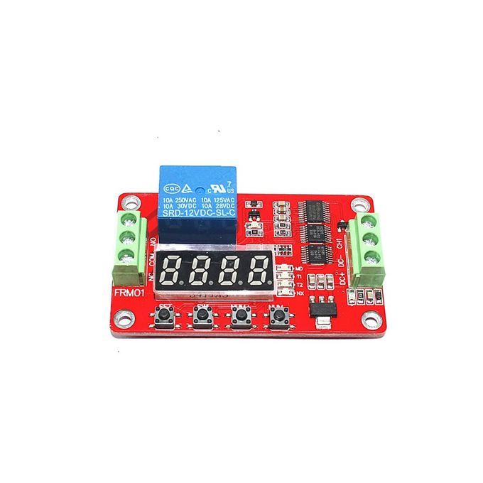 FRM01   12V 1  Hannel Multifun Tion Relay Module Loop Delay   Swit H-red