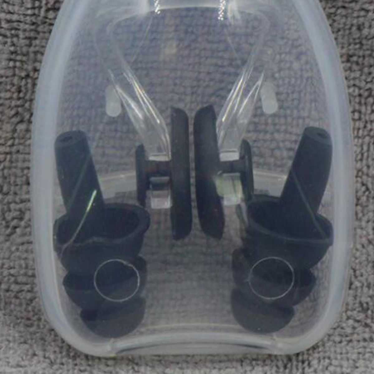 Waterproof Earplugs Swimming Silicone Soft Anti-Noise Ear Plug Black