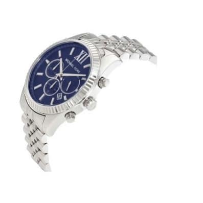 Lexington Chronograph Navy Dial Watch for Men - MK8280