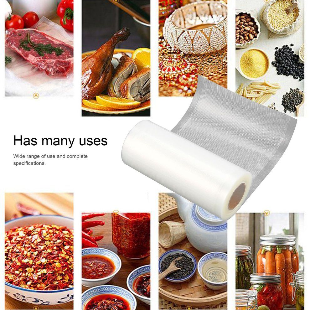 Home-Household Food Vacuum Packaging Bag For Vacuum Food Fresh Keeping Cargo Bag Transparent