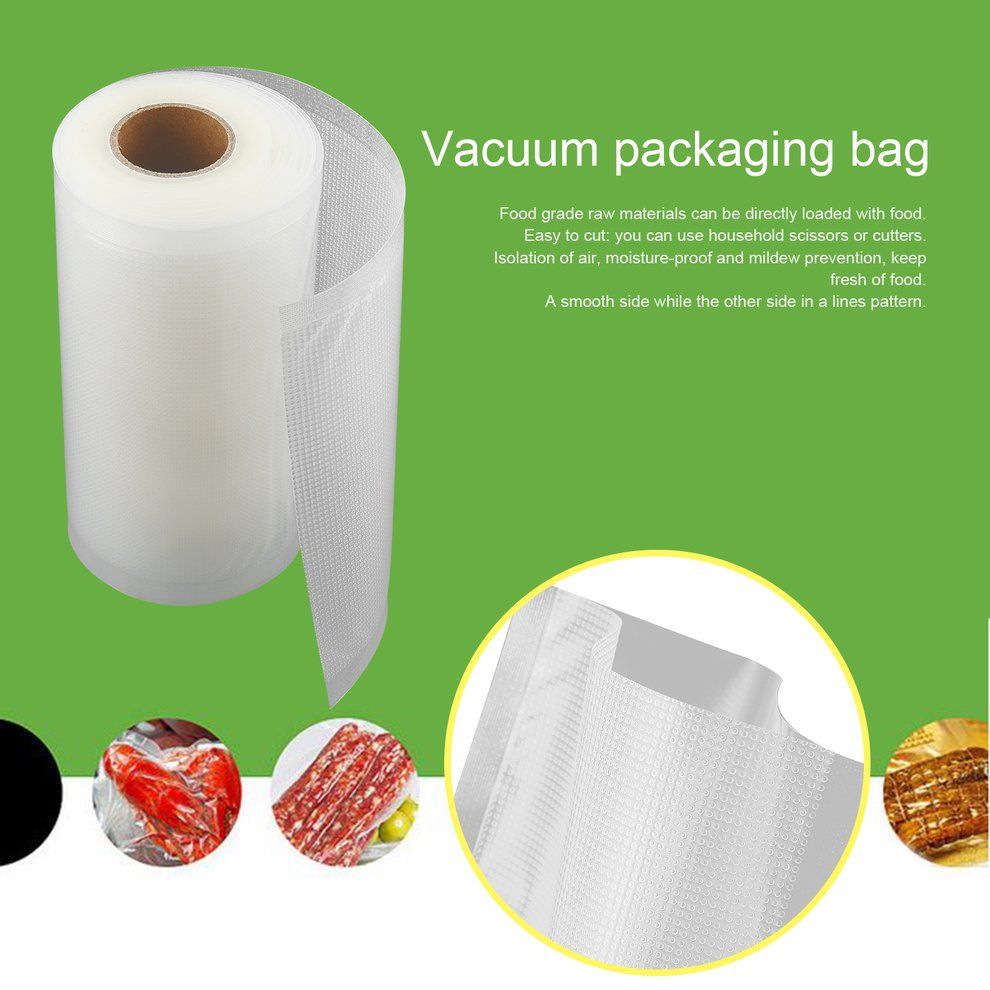 Home-Household Food Vacuum Packaging Bag For Vacuum Food Fresh Keeping Cargo Bag Transparent