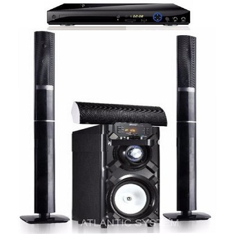 3.1CH Bluetooth Home Theatre System JP-C1 + Powerful DVD Player