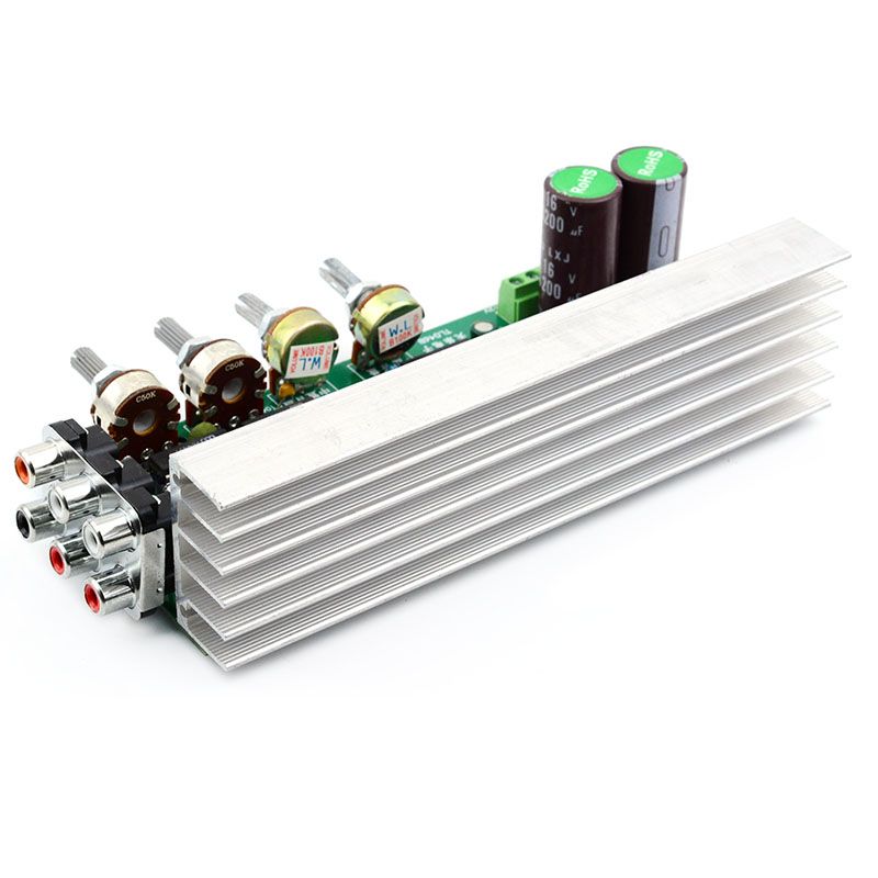 TDA2030 5.1 Channel  Audio Amplifier Board 6*18W 6 Channels Surround Center Subwoofer Power Amplifiers For Home Theater