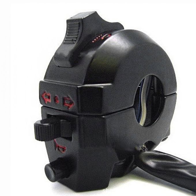 Motor Y Le Dirt Bike ATV Turn Signal Horn Light Low High Beam Left Swit H-black