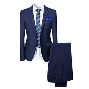 Men’s Cooperate Suit With Free Tie -2 Pieces