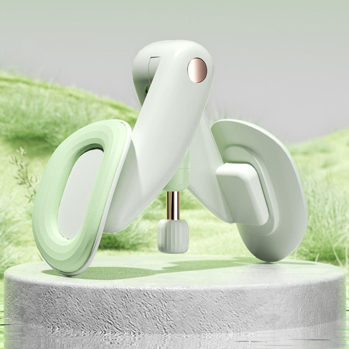 360-degree Rotatable Thigh Toner Pelvic Floor Trainer Green