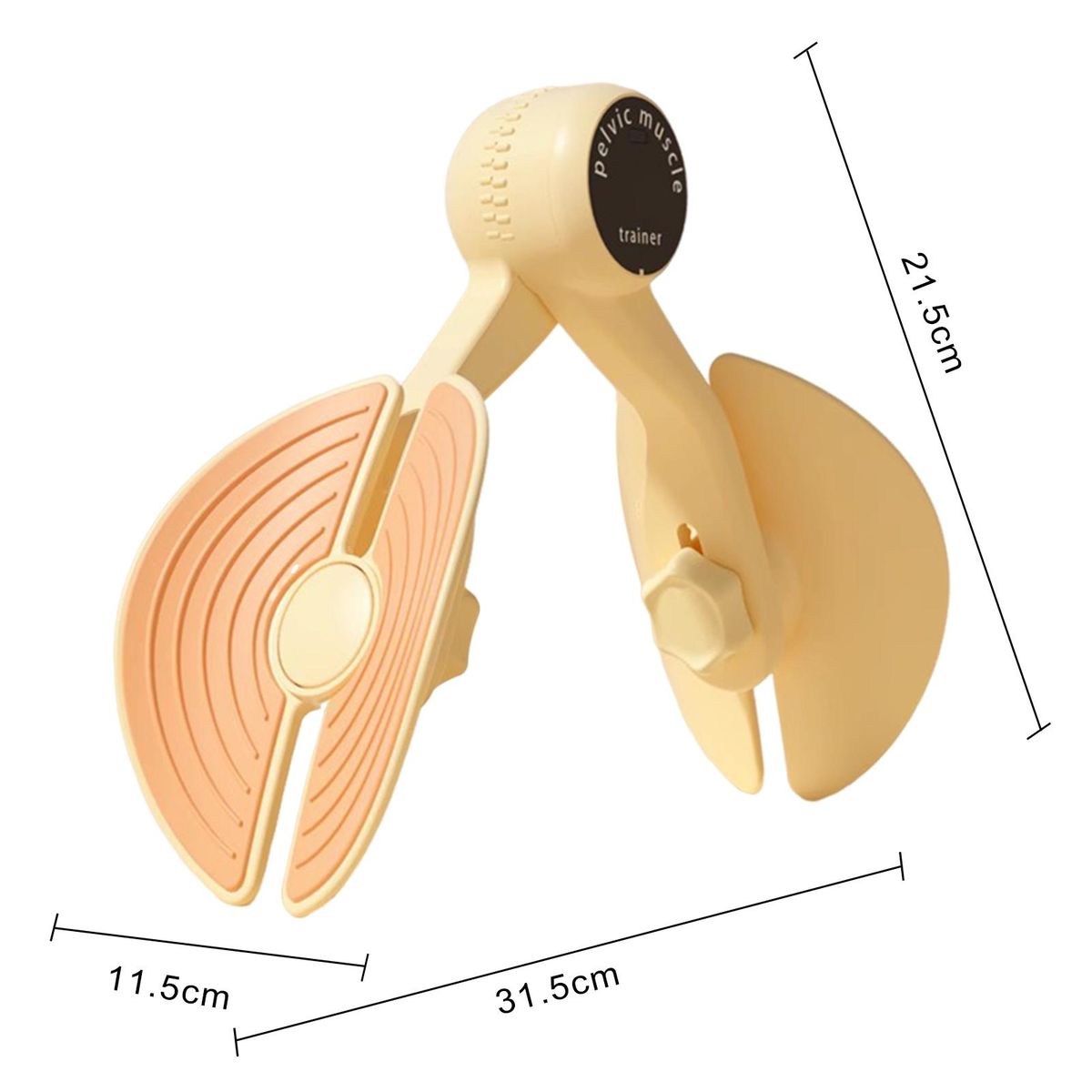 Thigh Exerciser Legfit Thigh Pelvic Floor Trainer 4 Resistance Pelvic Yellow
