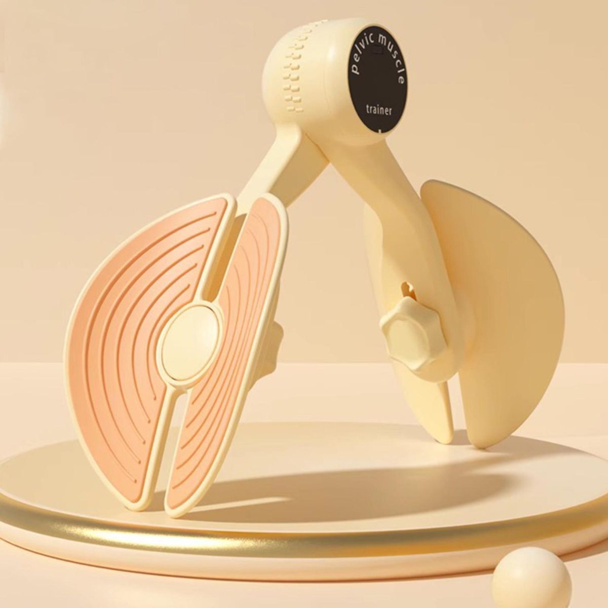 Thigh Exerciser Legfit Thigh Pelvic Floor Trainer 4 Resistance Pelvic Yellow