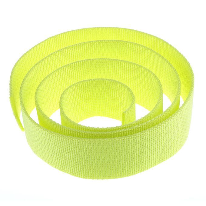 Polypropylene PP Diving Weight Belt Diving Belt Fluorescence Yellow