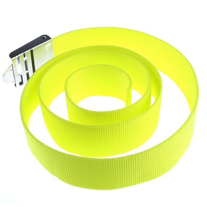 Polypropylene PP Diving Weight Belt Diving Belt Fluorescence Yellow