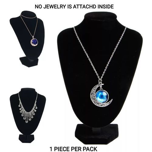 Neck Mannequin Jewelry Necklace Display Holder Neck Showcase