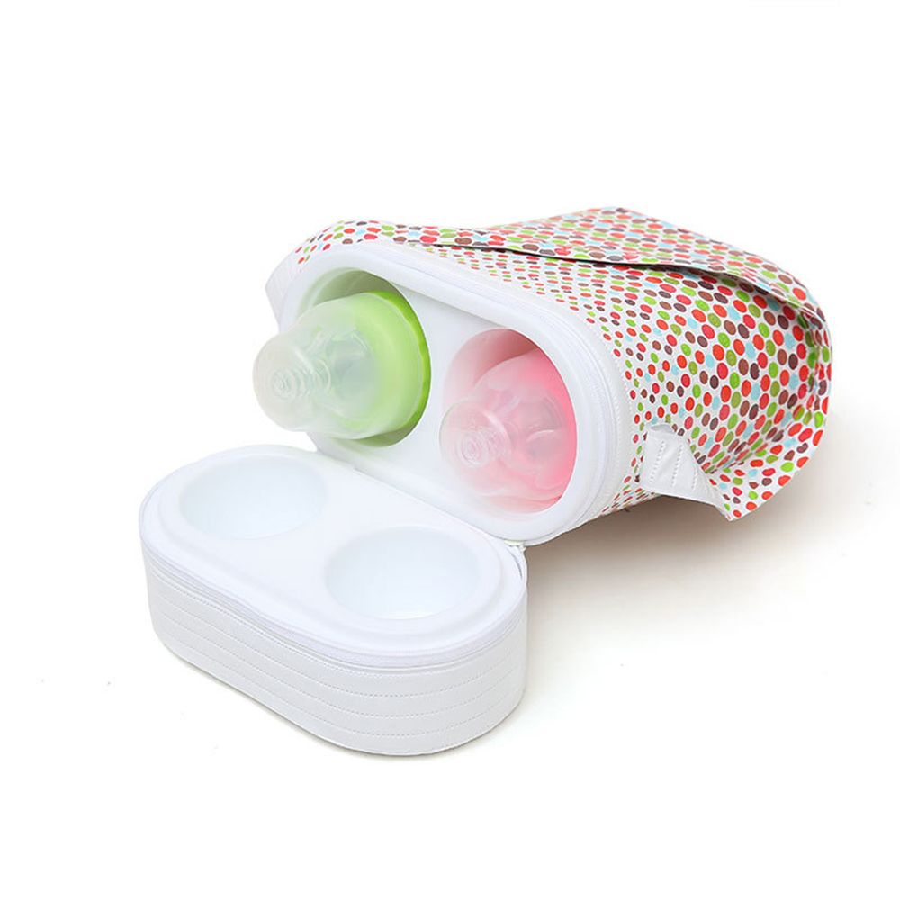Cute Baby Bottle Warmer Insulation Bag Travel Cup Portable