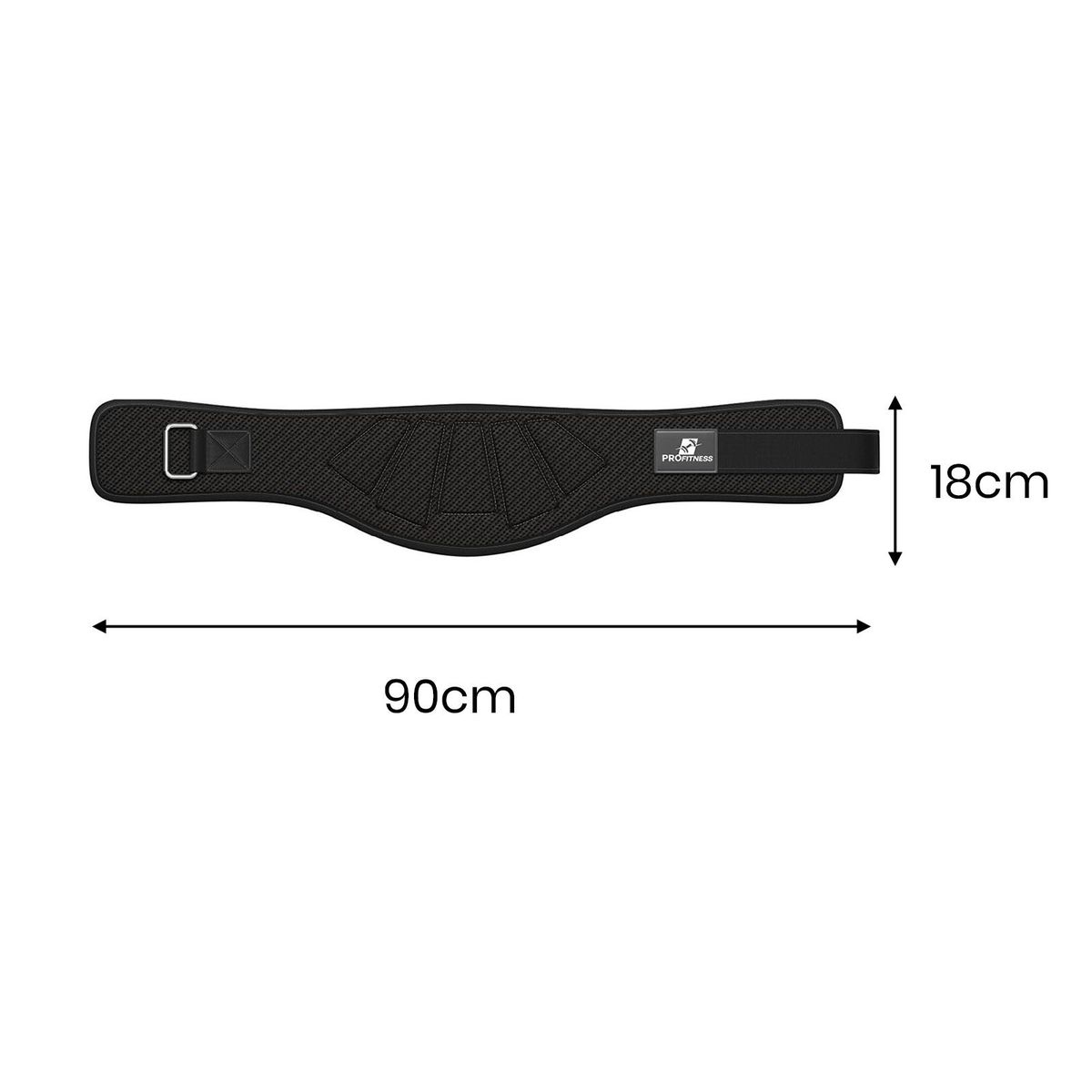 Weightlifting Belt Support Weight Lifting Belt Quick for Squats Black