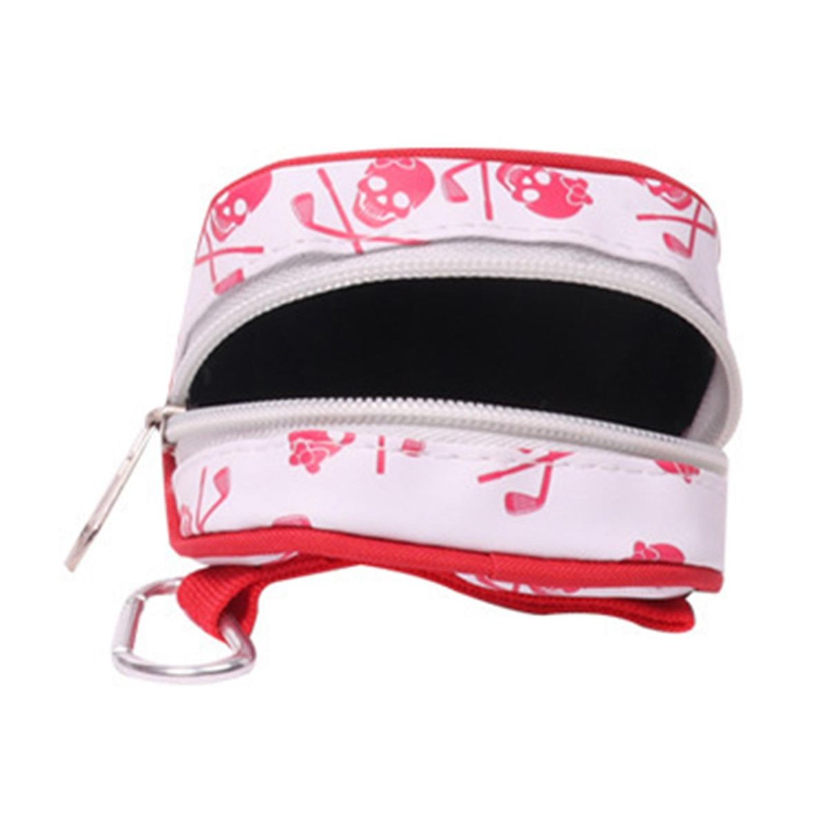 Golf Ball Bag Lightweight Golf Ball Pocket Red