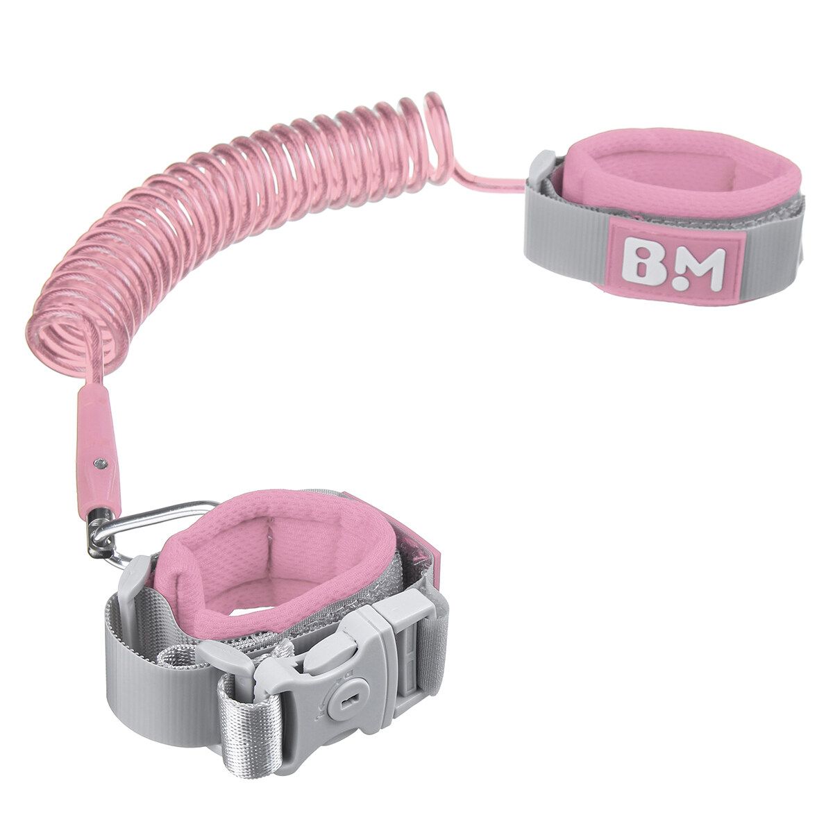Anti Lost Kids Leash & Toddlers Wrist Strap 2.5 Meters Child Harness Child Safety Wristband Hand Belt Strap For 1 To 10 Years Old Child Pink Devil