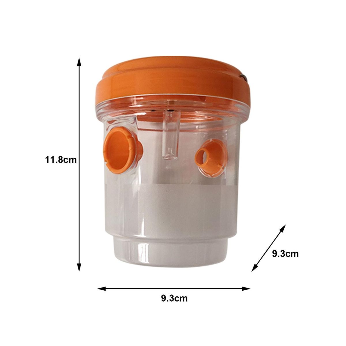 Bee Bait Trap Solar-powered Orchard Farm Bee Trap Orange