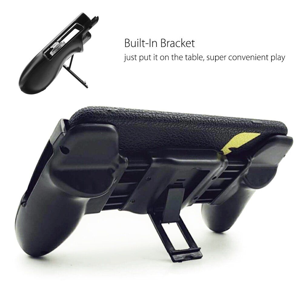 Mobile Gaming Joystick Controller Handle Swing Arm W/ Bracket Holder For PUBG（ Assist Controller）