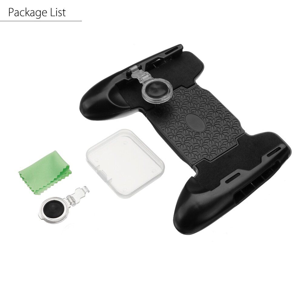 Mobile Gaming Joystick Controller Handle Swing Arm W/ Bracket Holder For PUBG（ Assist Controller）