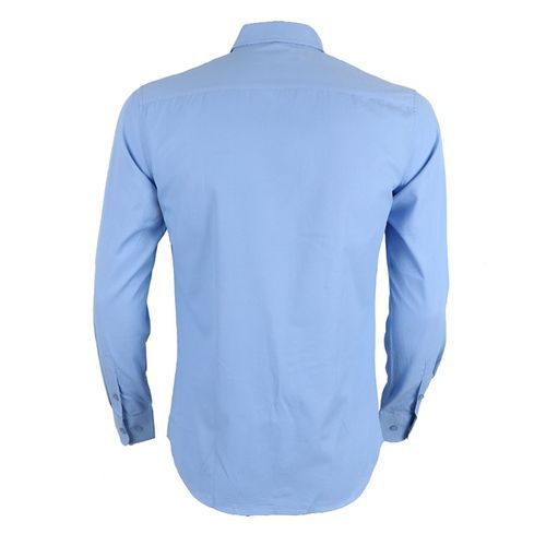 Plain Formal Long Sleeve Shirt - Sky Blue