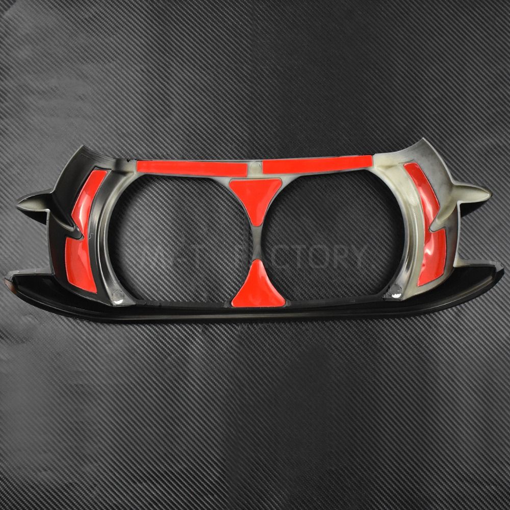 Dual Headlight Fairing Trim Bezel Scowl Headlamp Cover For
