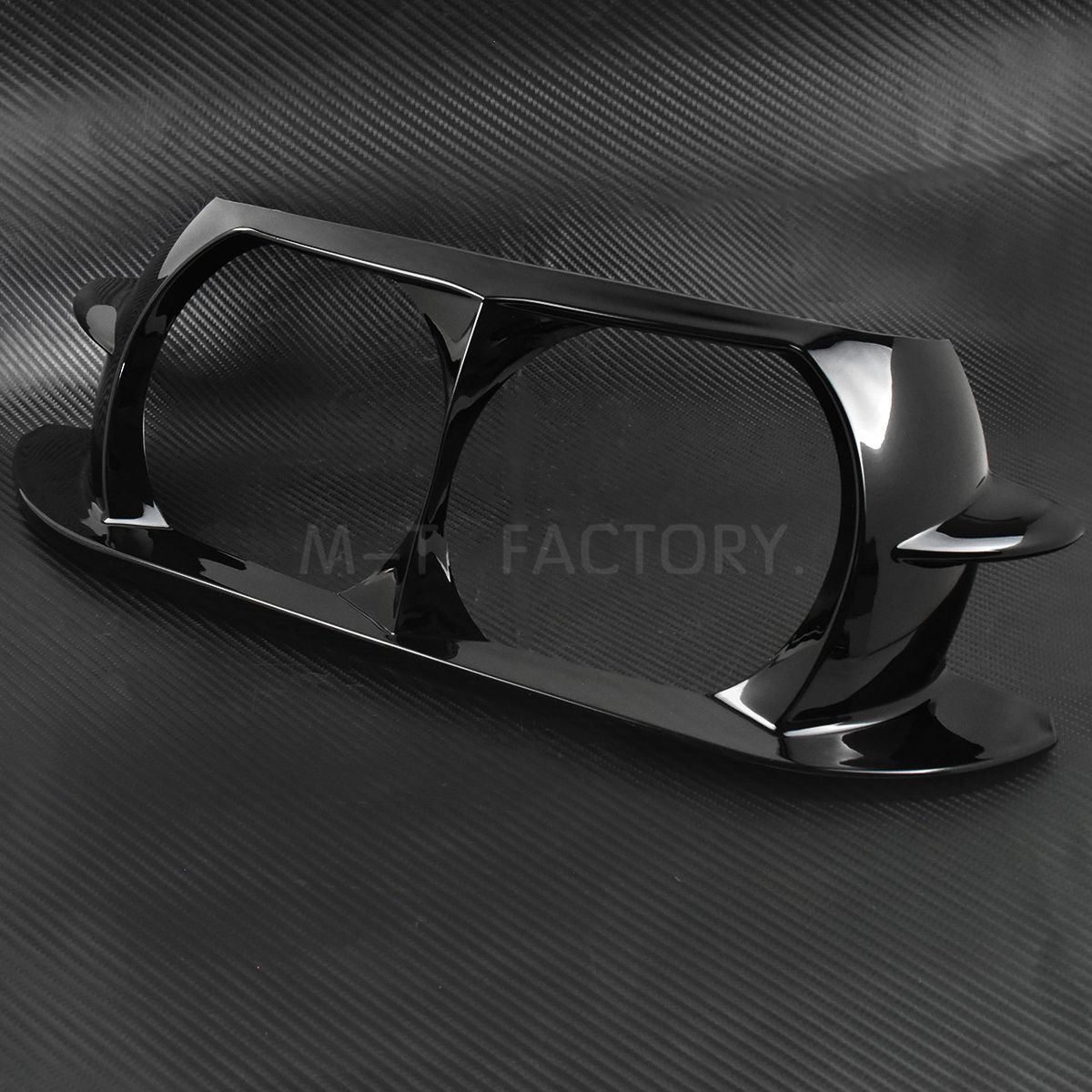 Dual Headlight Fairing Trim Bezel Scowl Headlamp Cover For