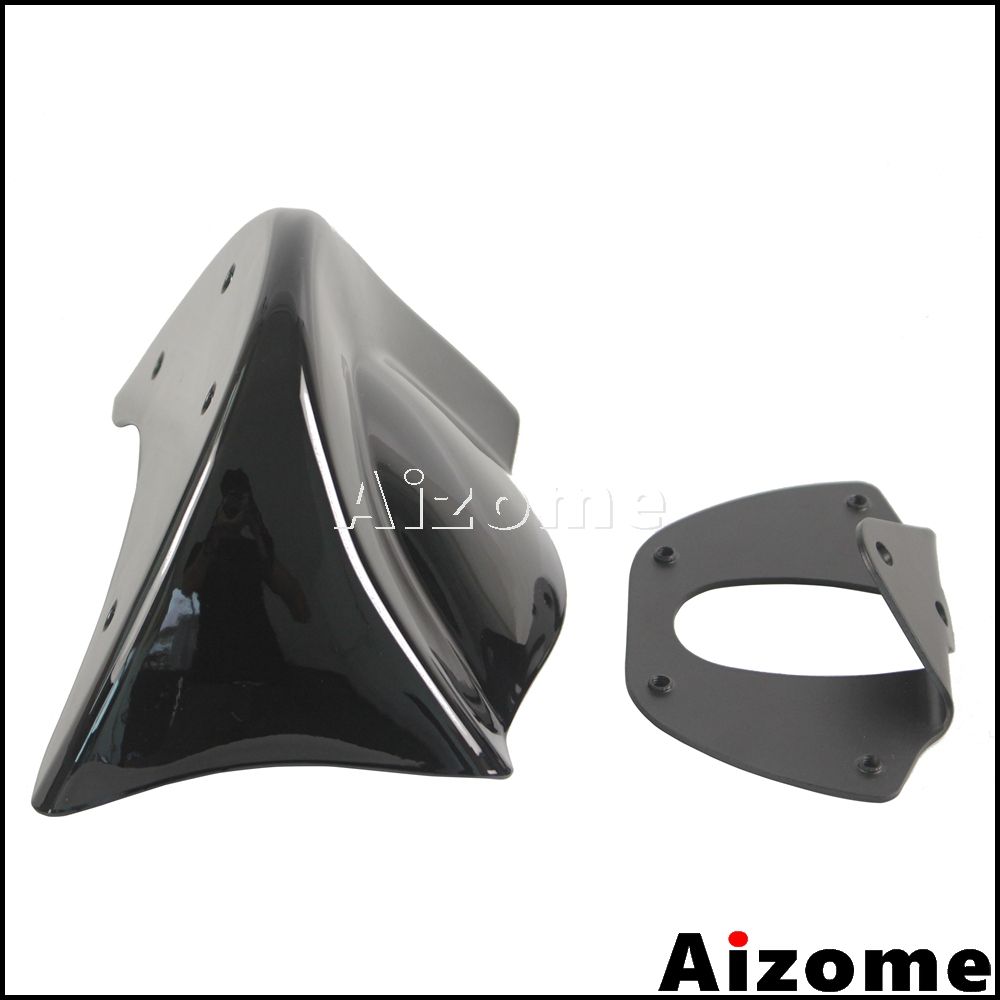 Motorcycle Front Chin Spoiler Air Dam Fairing For Harley