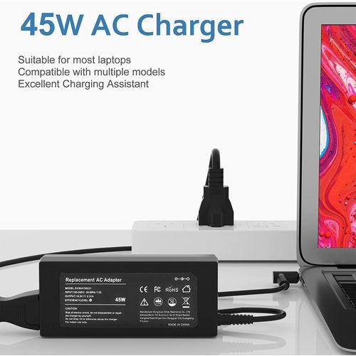 45W AC Adapter Replacement Charger Cord For HP Laptop Pavilion X360 15 13 11 Stream 11 13 14 741727-001 19.5V 2.31A Notebook Power Supply