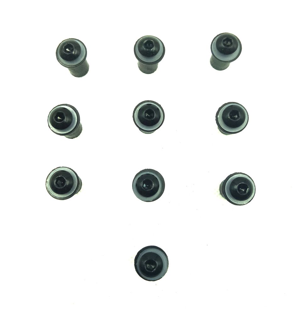 Windshield Bolts Windscreen Mounting Screw Washer Nut For