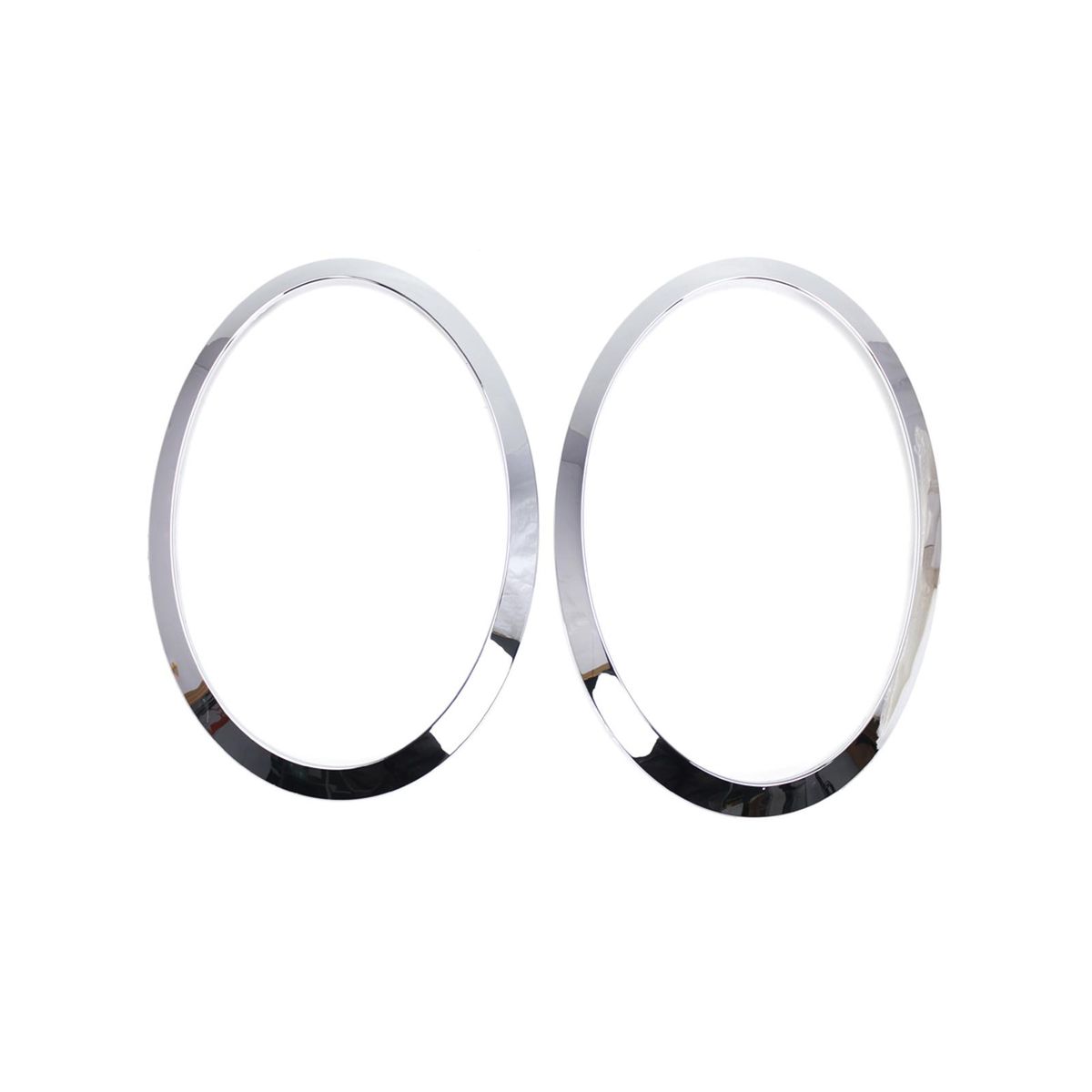 Headlight Trim Ring 2pcs Replacement for BMW MINI COOPER F55/F56/F57 2014-2021 OEM 51137300631, 51137300632, 51712355791, 51712355798